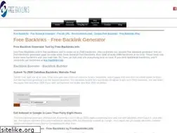 Sites similar to free-backlinks.info