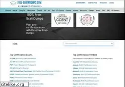 Sites similar to free-braindumps.com