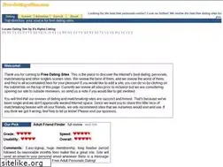 Sites similar to free-dating-sites.com
