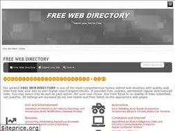 Sites similar to free-directory.net