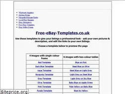 Sites similar to free-ebay-templates.co.uk