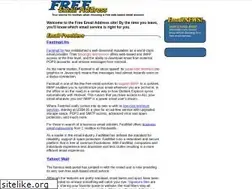 Sites similar to free-email-address.com