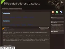 Sites similar to free-email-database.blogspot.com