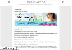 Sites similar to free-giftcard.net