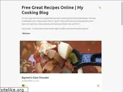 Sites similar to free-great-recipes.blogspot.com