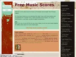 Sites similar to free-music-scores.com