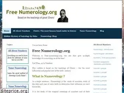 Sites similar to free-numerology.org