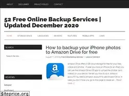 Sites similar to free-online-backup-services.com