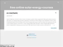Sites similar to free-online-solar-energy-courses.blogspot.com