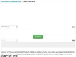 Sites similar to free-online-translation.com