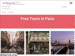 Sites similar to free-paris-tours.com