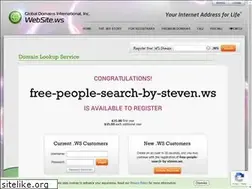 Sites similar to free-people-search-by-steven.ws