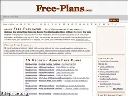 Sites similar to free-plans.com