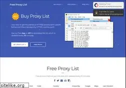 Sites similar to free-proxy-list.net