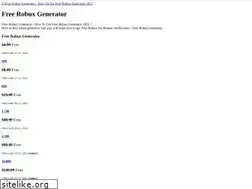 Sites similar to free-robux-generator-2022.blogspot.com