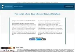 Sites similar to free-sample-letter.com