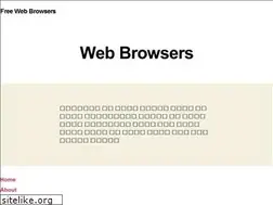 Sites similar to free-web-browsers.com