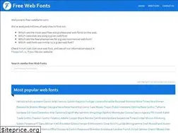 Sites similar to free-webfonts.com