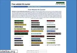 Sites similar to free-website-hit-counter.com