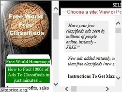 Sites similar to free-world-classifieds.com