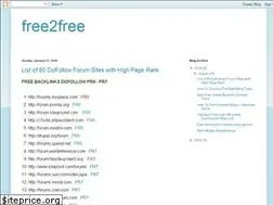 Sites similar to free2frre.blogspot.com