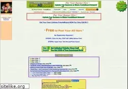 Sites similar to freeadboard.com