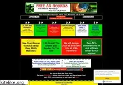 Sites similar to freeadboards.com