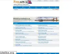Sites similar to freeads24.co.uk