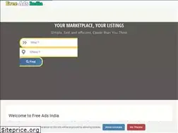 Sites similar to freeadsindia.in