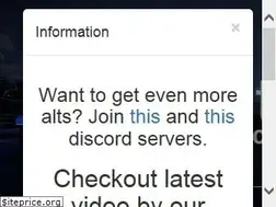 Sites similar to freealts.pw