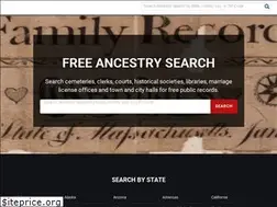 Sites similar to freeancestrysearch.org