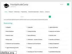 Sites similar to freeaptitudecamp.com