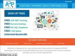 Sites similar to freeasphost.net