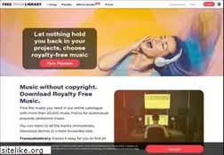 Sites similar to freeaudiolibrary.com