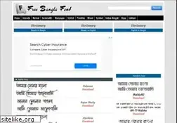 Sites similar to freebanglafont.com