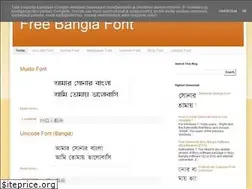 Sites similar to freebanglefont.blogspot.com