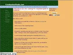 Sites similar to freebaseballradio.com