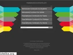 Sites similar to freebehaviorcontracts.com