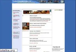 Sites similar to freebetsuk.org