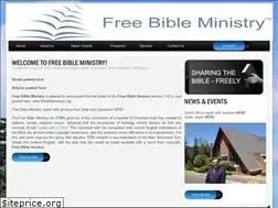 Sites similar to freebibleministry.org