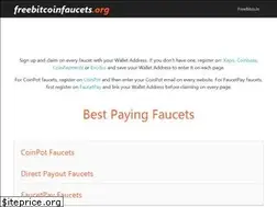 Sites similar to freebitcoinfaucets.org
