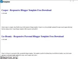 Sites similar to freebloggertemplate.xyz