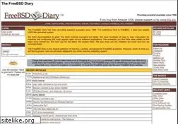 Sites similar to freebsddiary.org