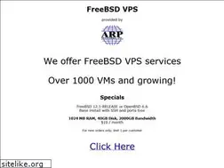Sites similar to freebsdvps.com