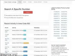 Sites similar to freecallerlistings.com