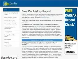 Sites similar to freecarhistoryreport.com