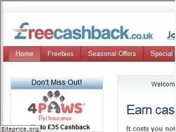 Sites similar to freecashback.co.uk