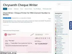 Sites similar to freechequewriter.com