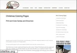 Sites similar to freechristmascoloring.com