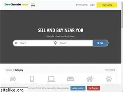 Sites similar to freeclassifiedindia.com